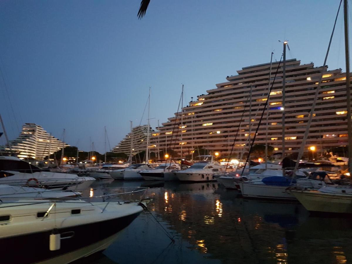 Lovely Apartment In Marina Baie Des Anges- Baronnet - Sew View, Free Parking Spaces On Site, Restaurants, Beach, Supermarket Villeneuve-Loubet Esterno foto
