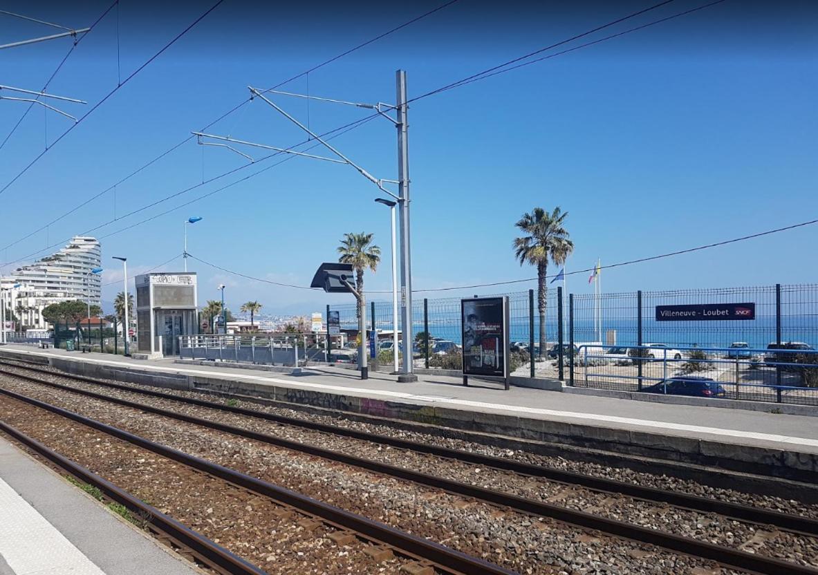 Lovely Apartment In Marina Baie Des Anges- Baronnet - Sew View, Free Parking Spaces On Site, Restaurants, Beach, Supermarket Villeneuve-Loubet Esterno foto